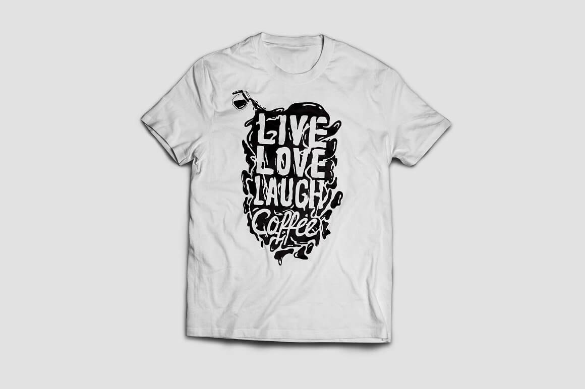 بسته SVG خوشنویسی انگلیسی (Hand Lettering) با مضمون قهوه - سری 2