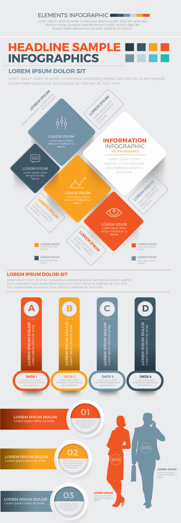 Info graphics Elements illustrator cs5