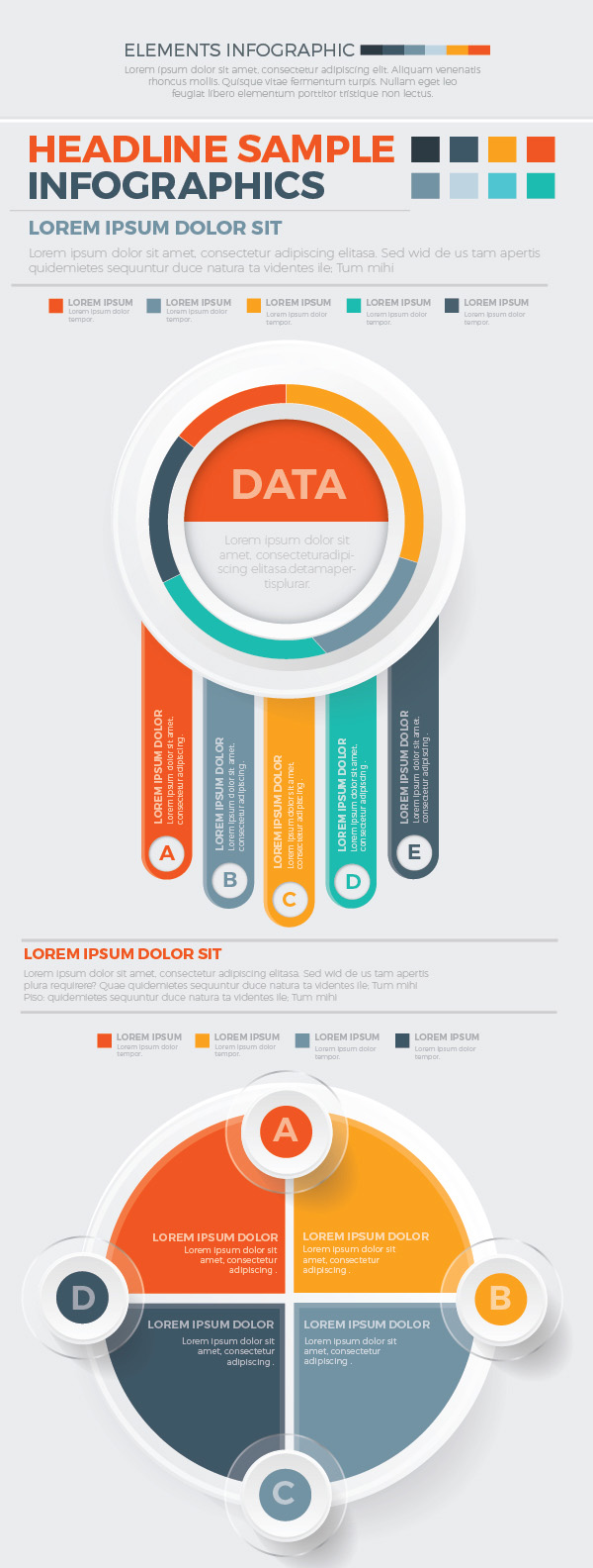 Info graphics Elements illustrator cs5