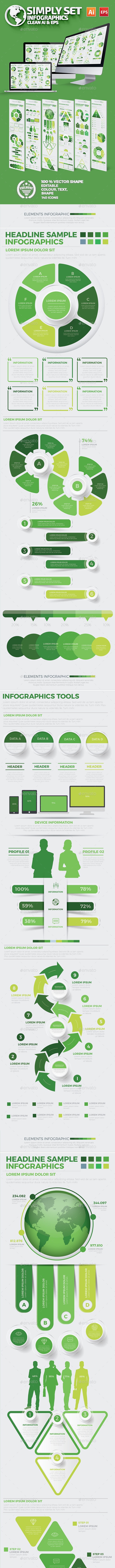 Preview Infographic Elements Design Scheme 04