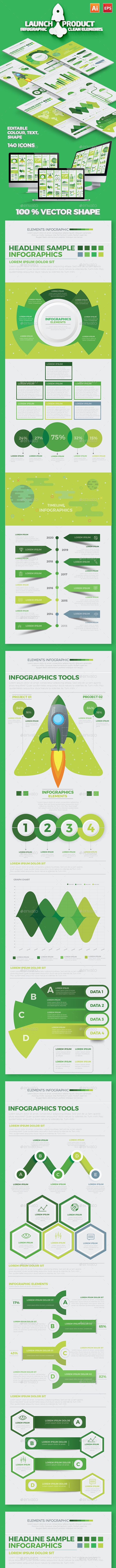 Preview Infographic Elements Design Scheme 06