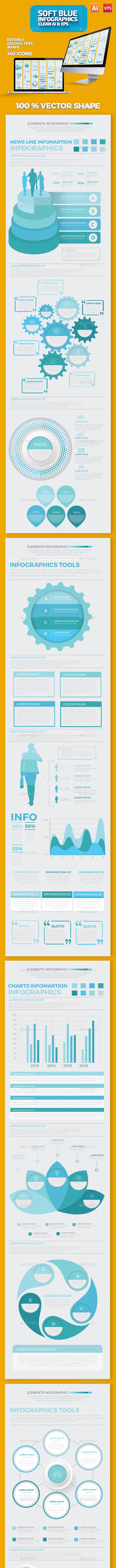 Preview Infographic Elements Design Scheme 08