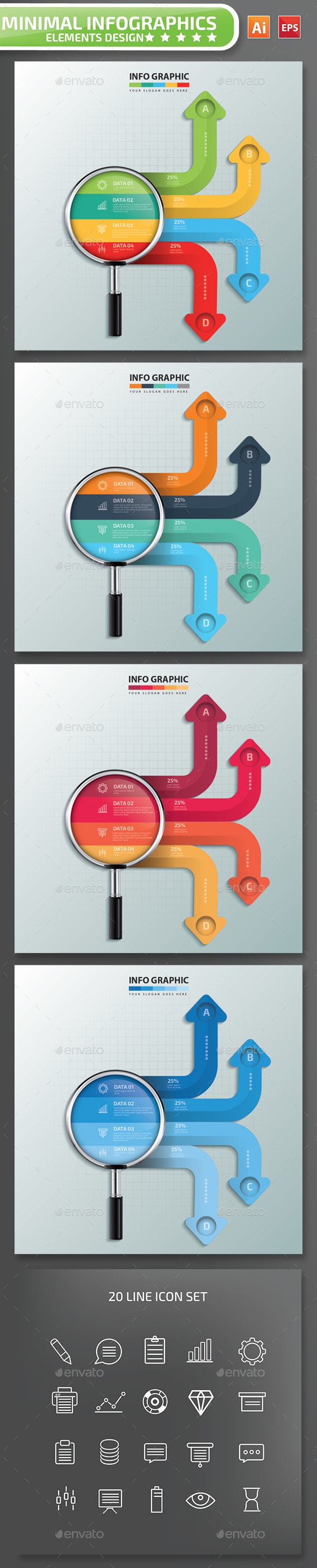 Preview Searching Infographics Design Part 2