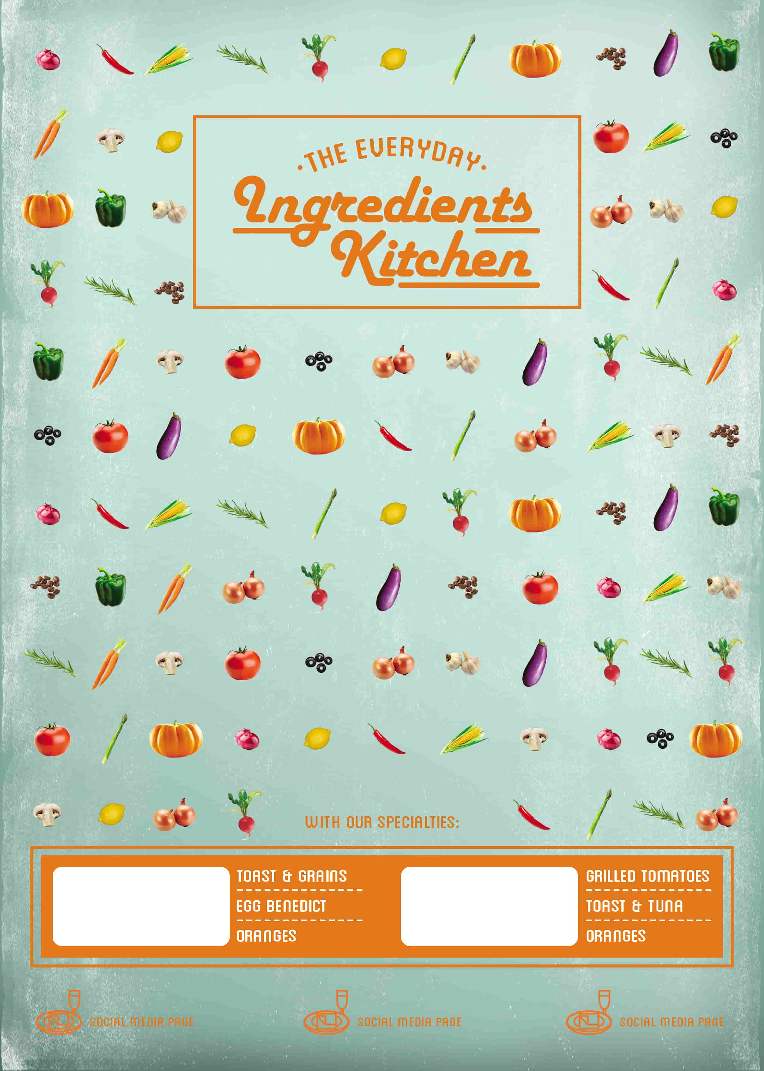 Simple Kitchen Menu Card 2 - Front (1)