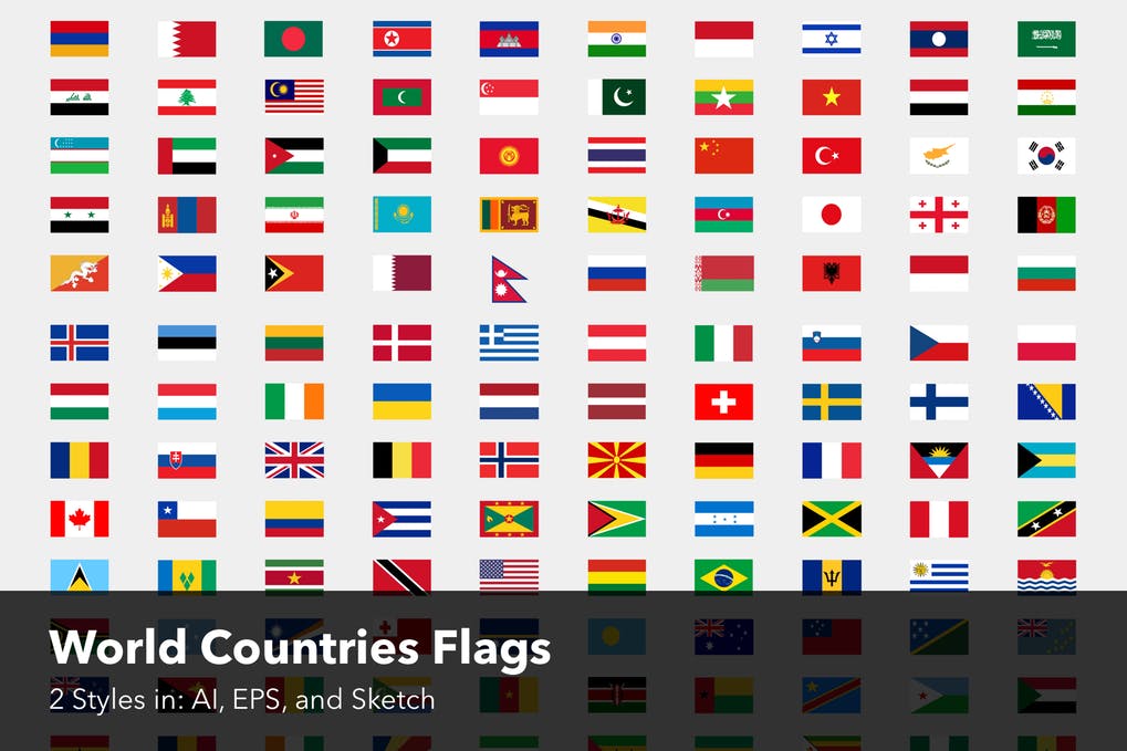 Флаги стран и названия стран мира фото