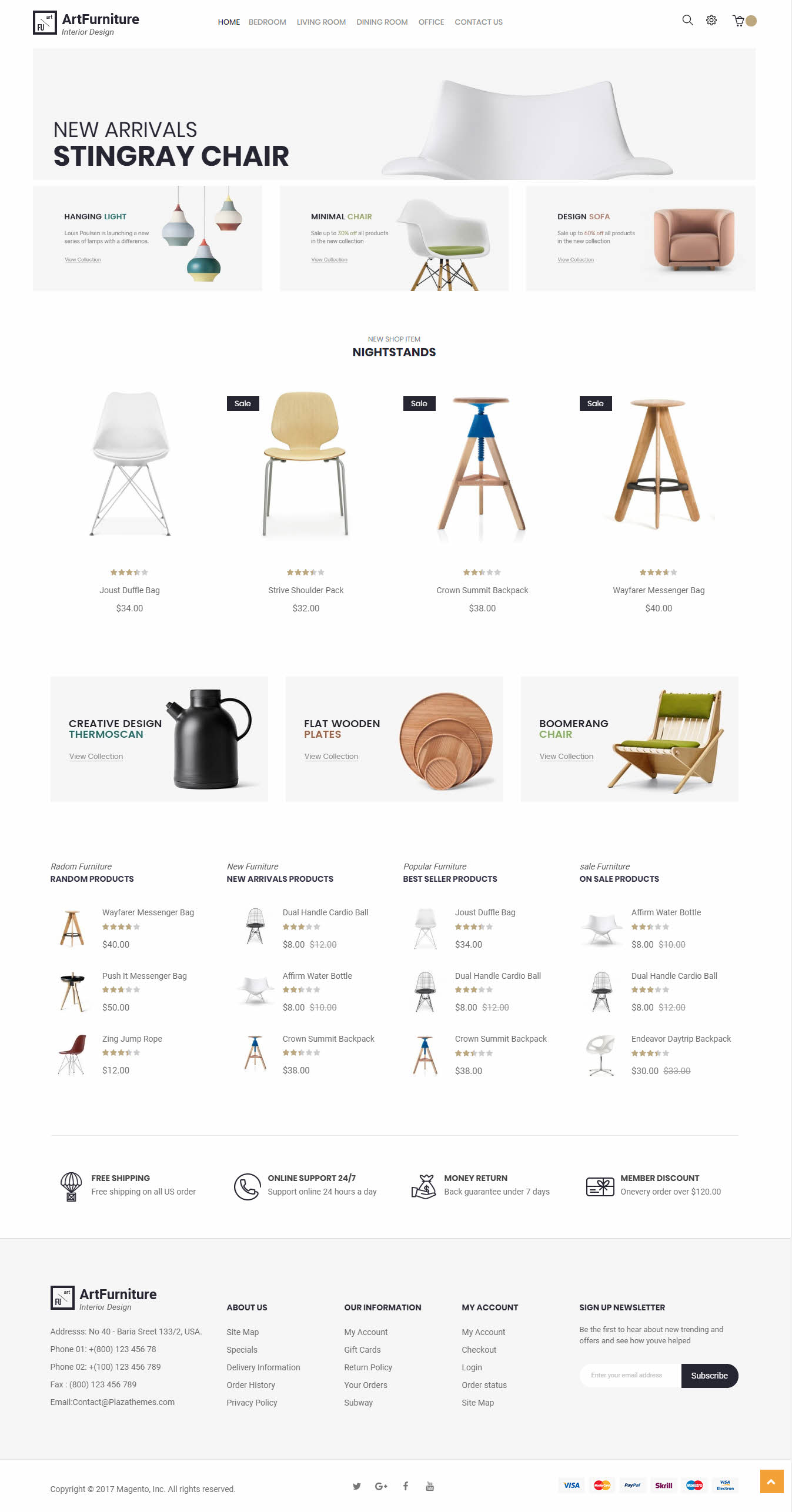 ArtFurniture - Responsive Magento 2 Theme